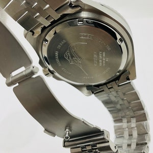 Casio MDV106B-2AVCF, PEPSI, Duro, men's silver S/Steel watch, 200-meter WR custom, anti-reverse Bezel image 7