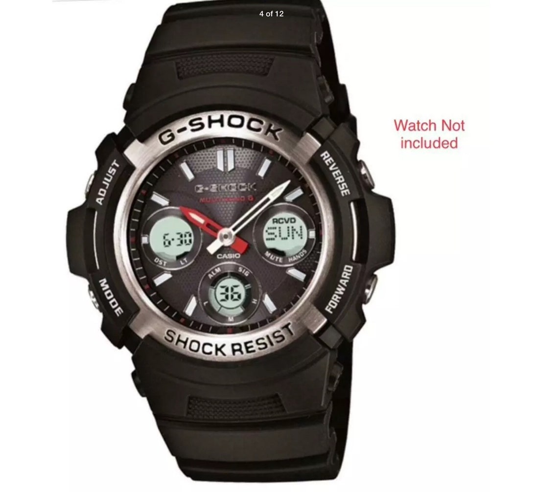 Casio Band Gshock Awg1001 Awg101 Awgm100 Awrm100 Aw590 Etsy