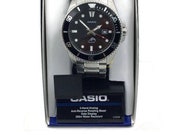 Casio MDV106-1AV, Duro, men 39 s silver S Steel watch, 200-meter WR, anti-reverse Bezel