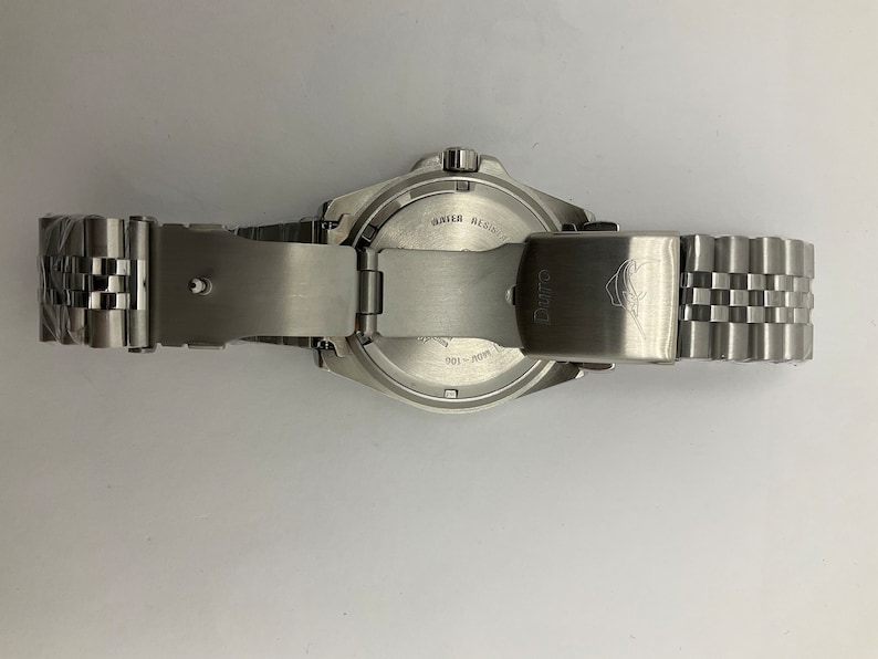 Casio MDV106B-2AVCF, PEPSI, Duro, men's silver S/Steel watch, 200-meter WR custom, anti-reverse Bezel image 9
