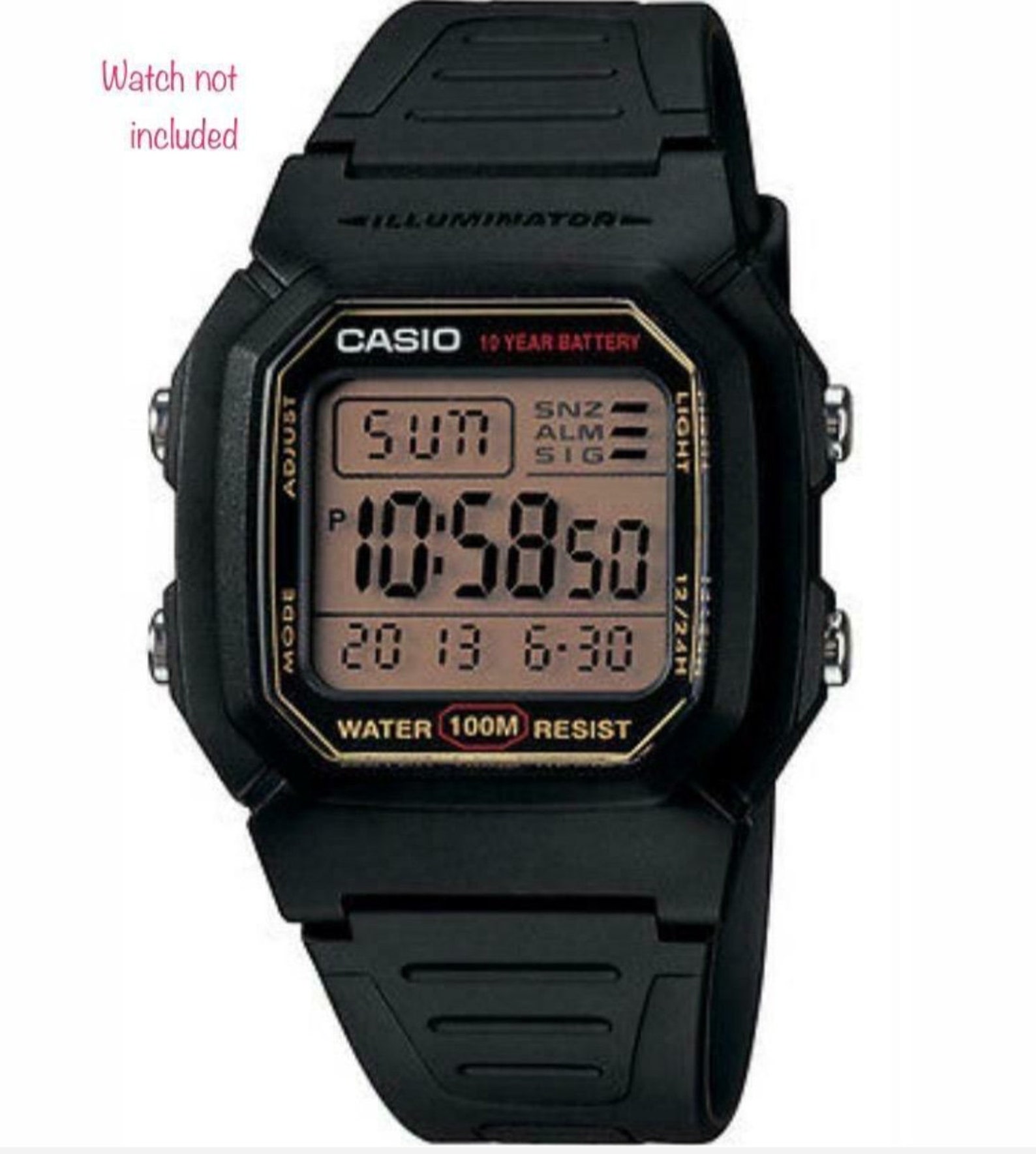 how to spot original casio watch