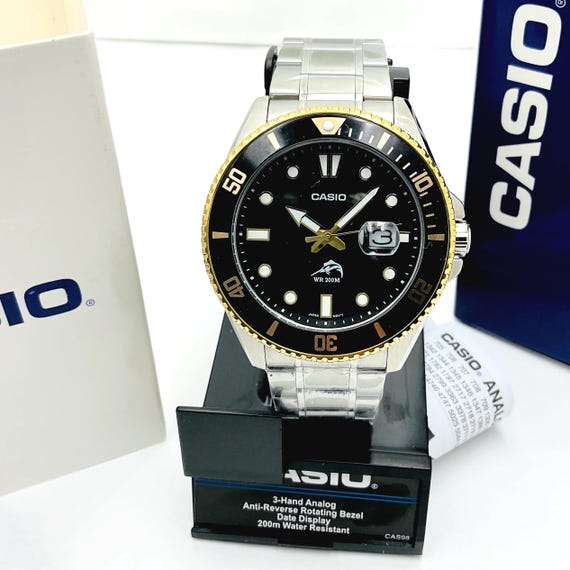 Casio MDV106G-1AVCF, Duro, Men's Silver S/steel Watch, 200-meter