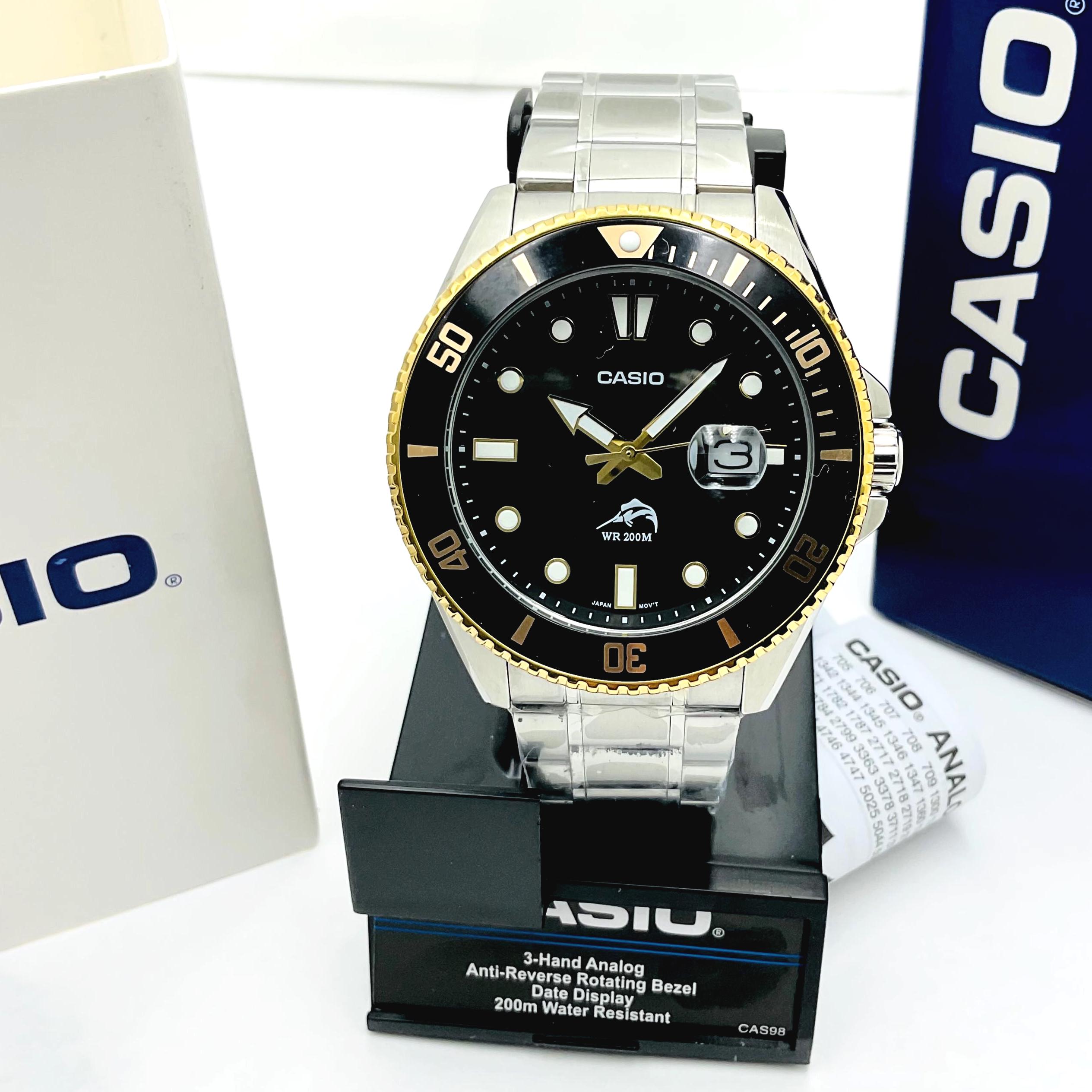 Casio MDV106G-1AVCF, Duro, Men's Silver S/steel Watch, 200-meter
