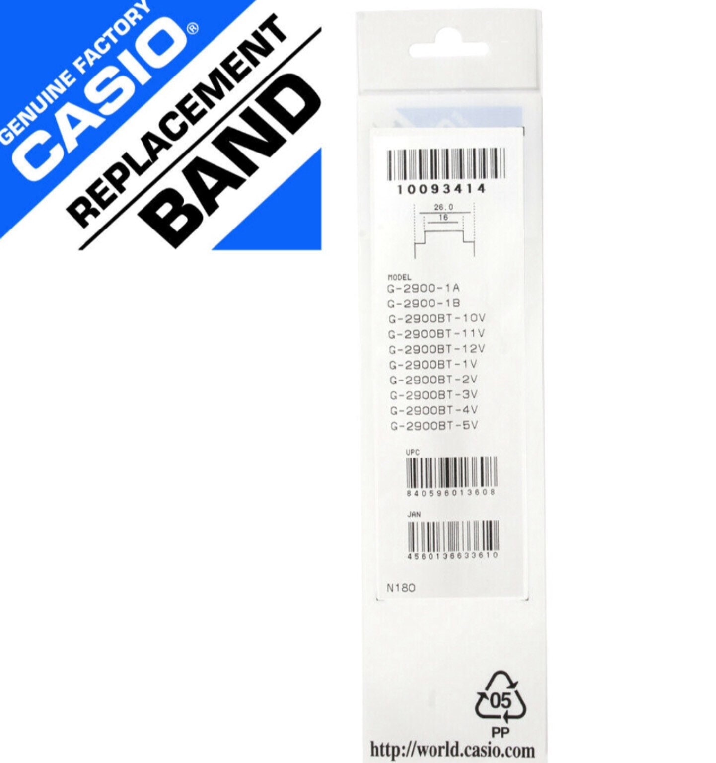 Casio g2900 deals strap