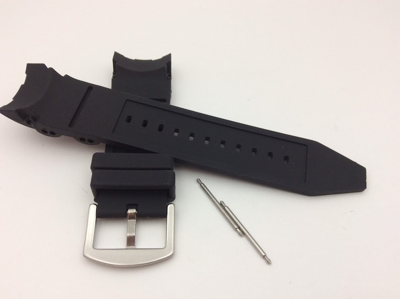 Correa de reloj negra de goma de 26 mm para Invicta Pro Diver 6977-6978-6981-6983 23702 imagen 7