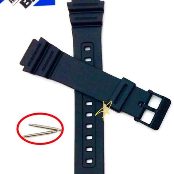 Bracelet de montre Casio authentique AE-1200WH AE-1300WH F-108WH W-216H + broches