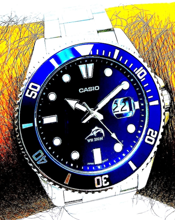 Casio MDV106B-2AVCF, Duro, Men's Silver S/steel Watch, 200-meter