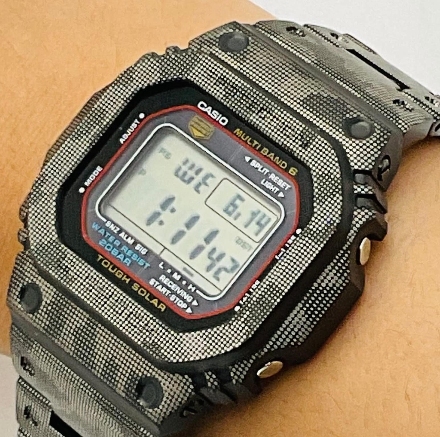 新型ソーラー カシオ Gショック GW-M5610 カスタム フルメタル