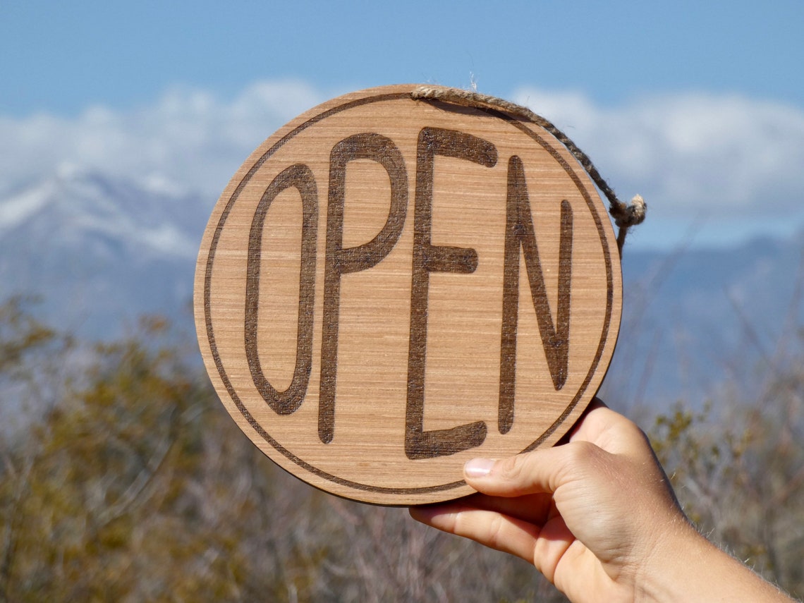 Unique Open Closed Sign / Business Open Sign / Open Sign / | Etsy