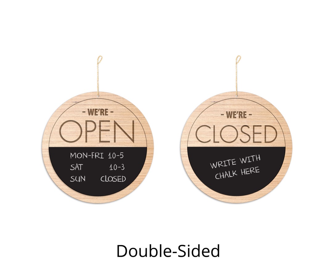 Chalkboard Open Closed Sign / Chalkboard Sign / Custom Sign / - Etsy Australia