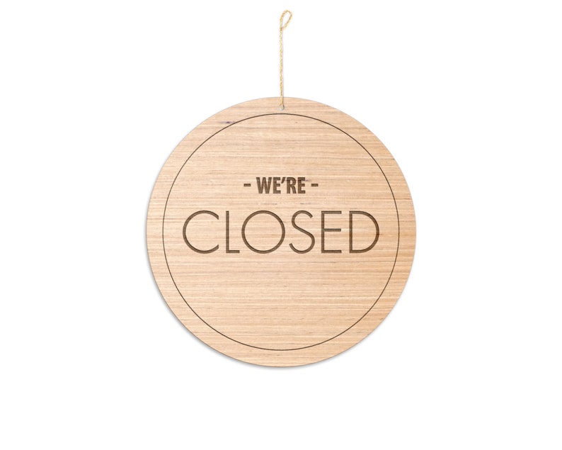 Chalkboard Open/closed Sign / Chalkboard Sign / Reversible - Etsy