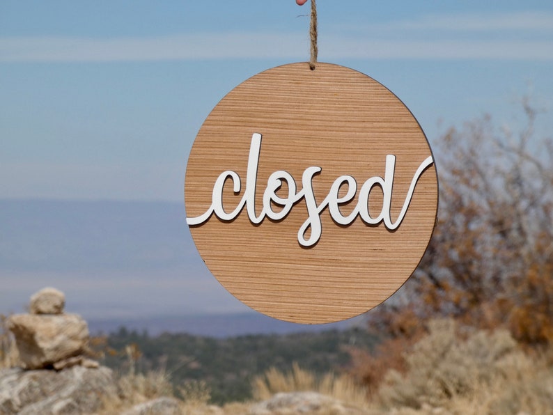 INSEGNA Luminosa A LED Con Scritta - Aperto 48X25X2 CM Con LED Blu - Foto 9