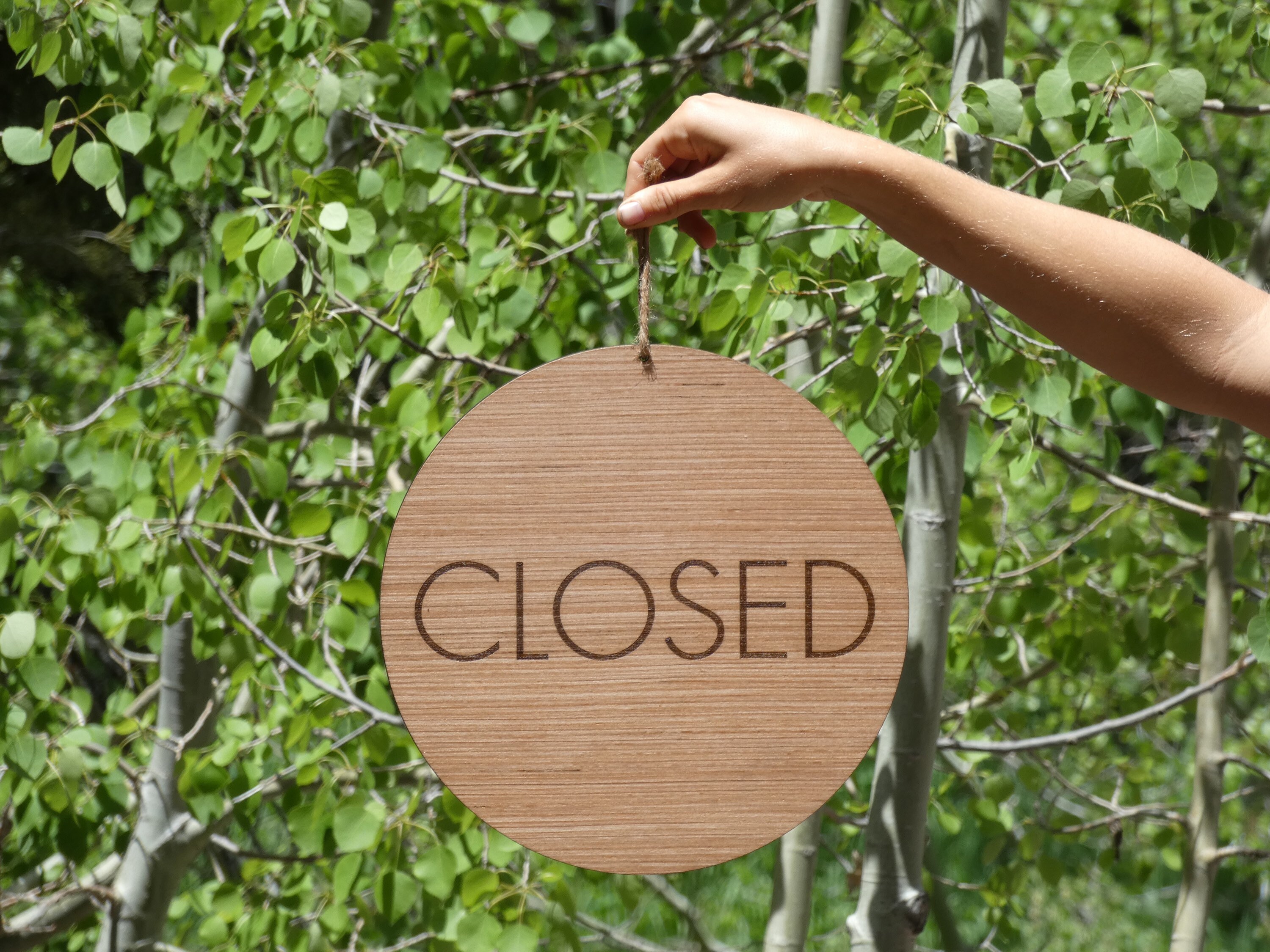 Engraved Open Closed Sign / Office Open Closed Sign / - Etsy Australia