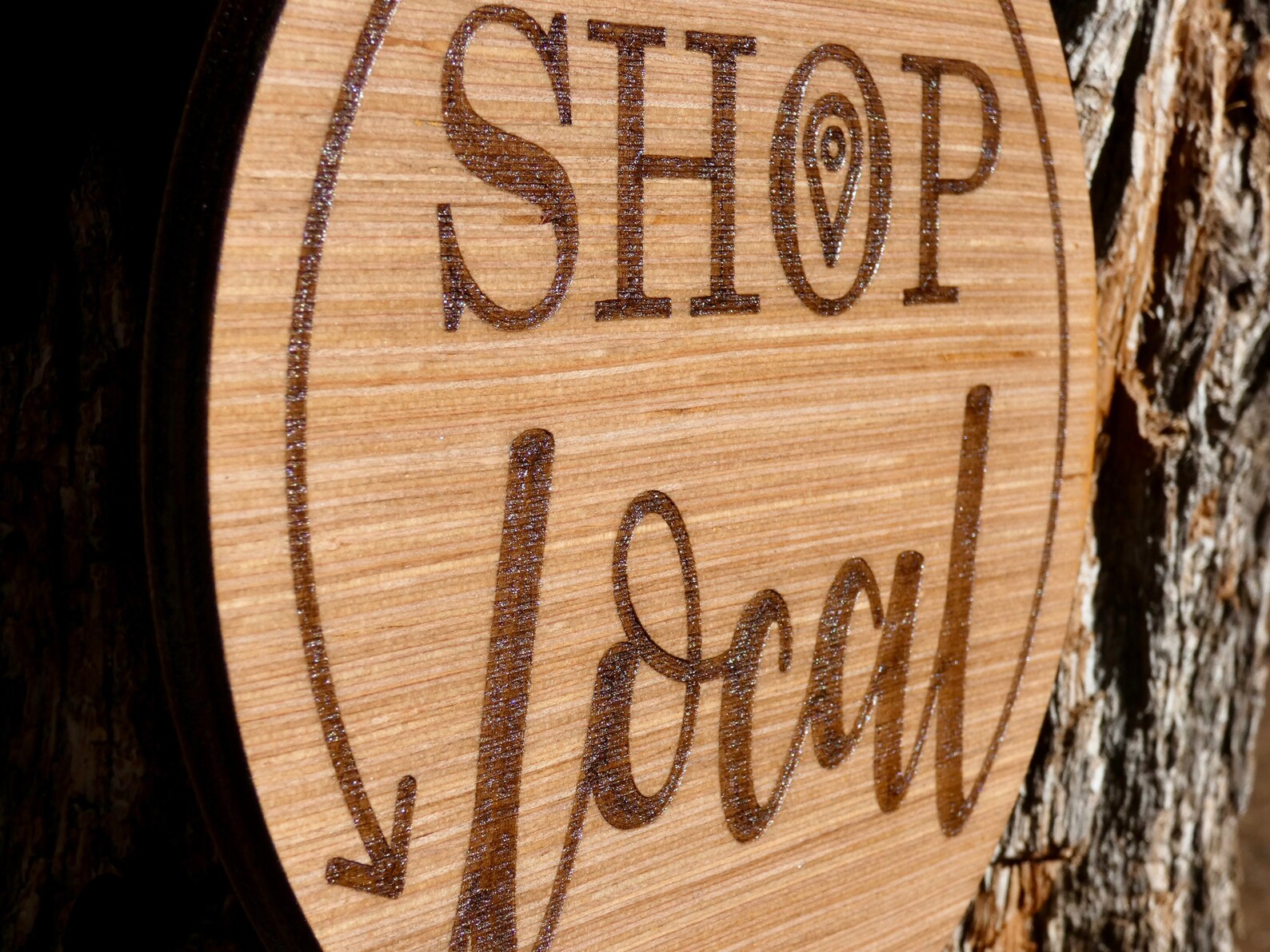 Shop Local Sign / Shop Small Business / Support Small Business Etsy