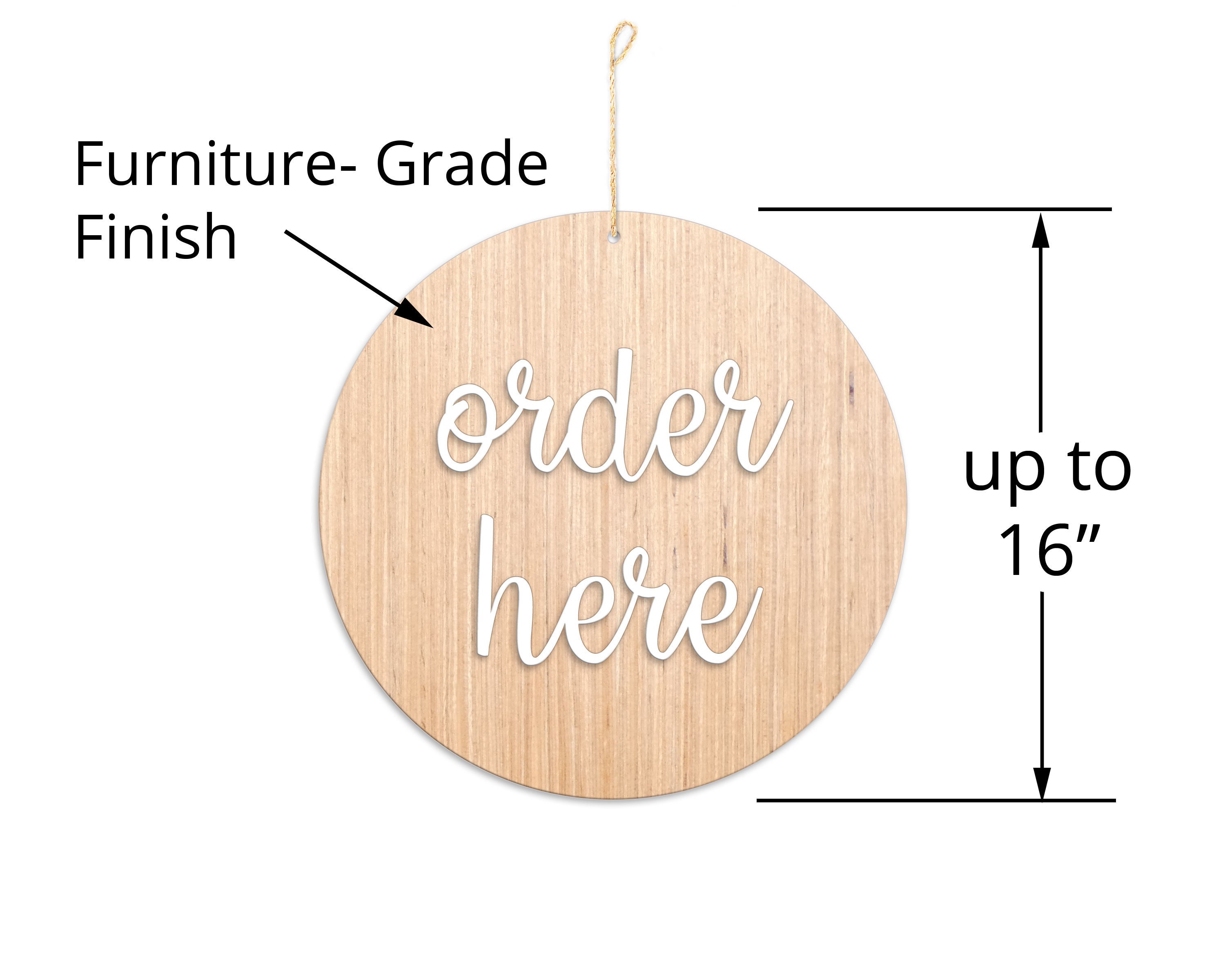 Order Here Sign / Business order Here Sign / - Etsy