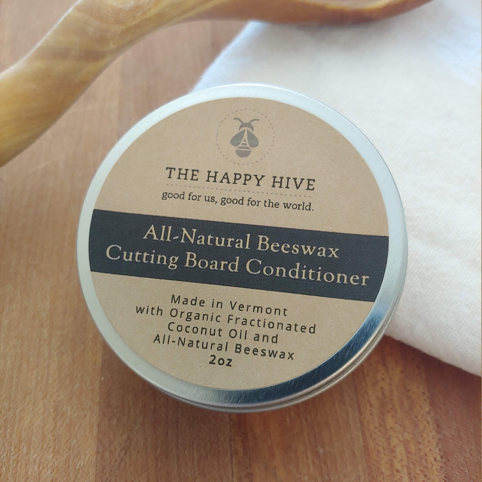 Beeswax Cutting Board Conditioner and Wood Butter Allnatural Etsy