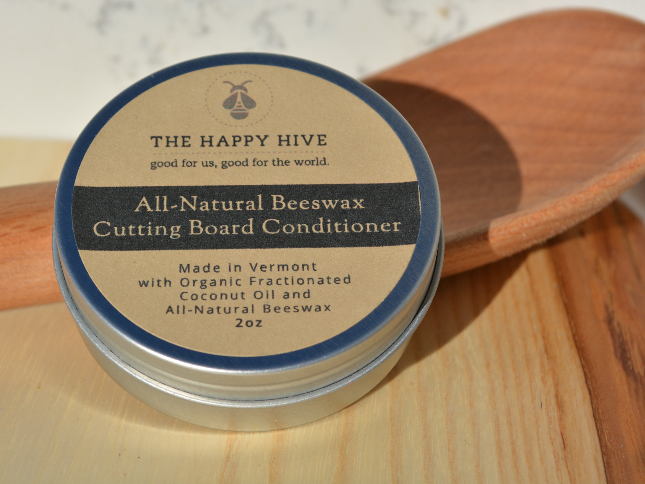 Beeswax Cutting Board Conditioner and Wood Butter Allnatural Etsy