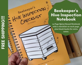 Beekeeping Hive Inspection Journal