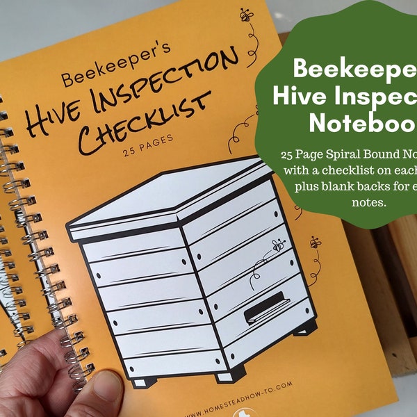 Beekeeping Hive Inspection Journal