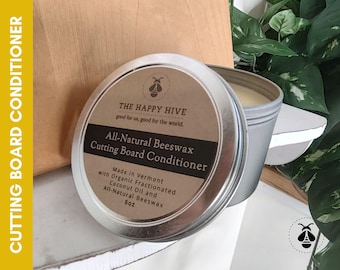 Cutting Board Conditioner | 6oz | Beeswax | Made in Vermont