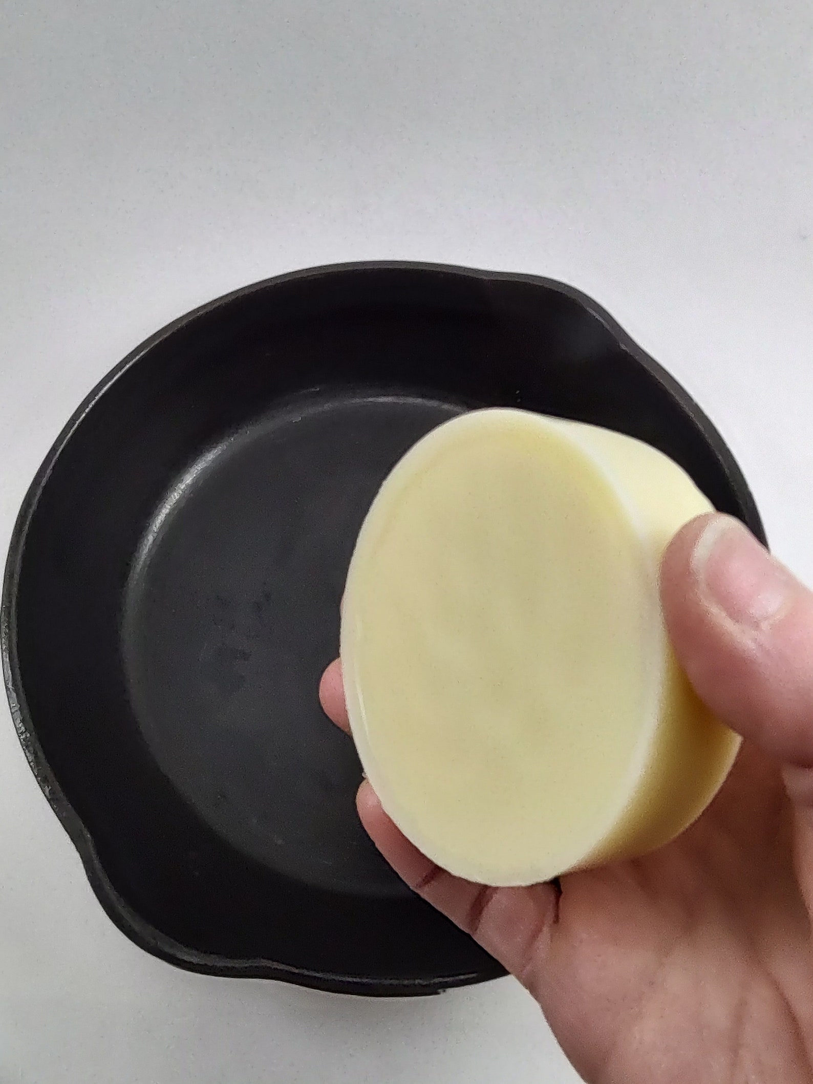 Beeswax Cast Iron Seasoning Bar 3.5oz With Grapeseed Oil and Etsy