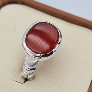 Yemeni Aqeeq Aqiq Akik Agate Bague Handmade Jewelry Gemstone Rings Zodiac Birthstone Jewellery Sterling Silver Shia Rings Yamni Yaman Yemen