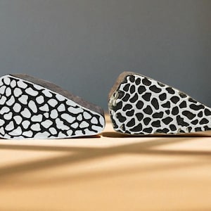 Shells Stamps, hand carved Indian wood printing block; textile stamp; pottery stamp,