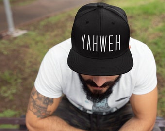 Yahweh | Christian Hat | Faith Hat | Jesus Hat | Cross Hat | Adjustable | Baseball Hat | Baseball Cap