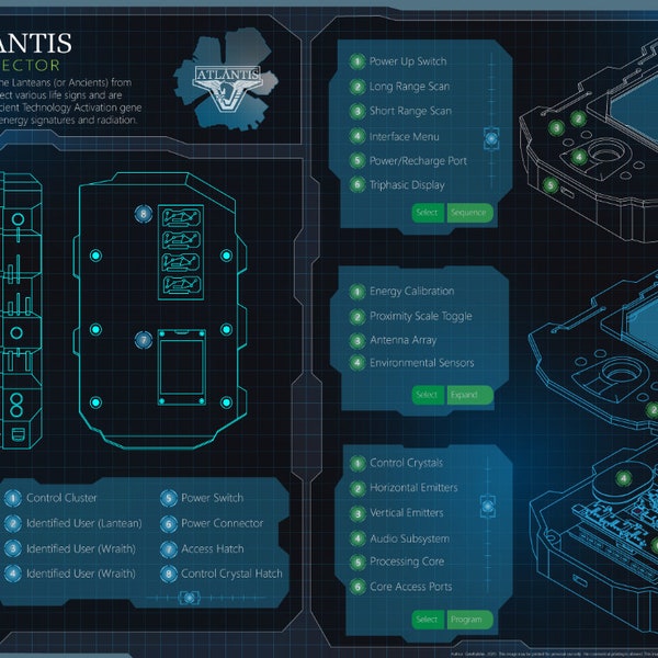 Fan Produced - Lifesigns Detector Digital Wallpaper (Digital Download)