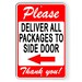 thumbnail image 2 of Keep Away From Fence Dog Will Bite Metal Sign – SBD044, 3 Sizes, USA Made Aluminum 2 of 5