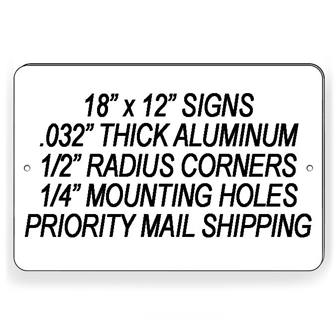 Cartello In Alluminio 'Please Deliver Packages To Side Door' Con Freccia | 20x30 Cm, Fori Preforati | Perimetri E Consegne
