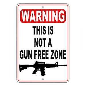 Come and Take It Metal Gun Sign – Mancave Monograms