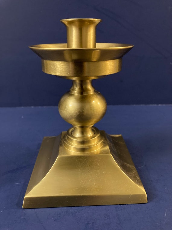 Waterford Brass Candle Holder Base for Lismore Hurricane