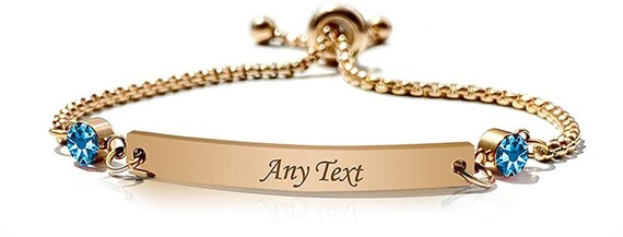 Valentine s Day Birthstone Bracelet matching Couple Bracelets Bar Bracelet matching Bracelets family Bracelets Matching engraved Bracelet Etsy UK