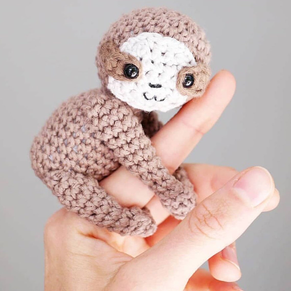 Baby Faultier häkeln PDF Häkelanleitung Deutsch Etsy.de