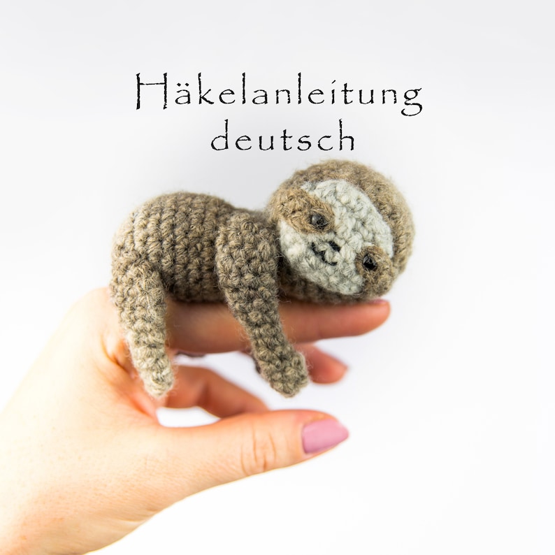 Baby Faultier häkeln PDF Häkelanleitung Deutsch Etsy.de