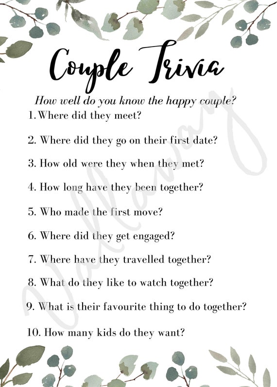Wedding Trivia Questions: Uncover Fun Facts for Your Big Day!