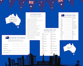 Pacchetto giochi Australia Day: 4 giochi divertenti