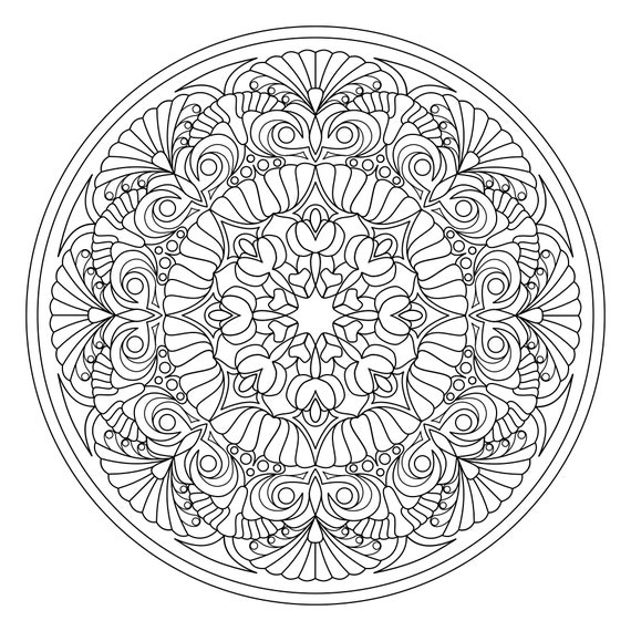 Printable Mandala Colouring Book, Colouring Pages, Adult Colouring Book  Digital PDF, 10 Neat Mandalas No 3 , Colouring Pages - - Jumicrafts  Colouring Books's Ko-fi Shop - Ko-fi ❤️ Where creators get