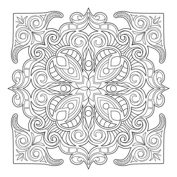 Mexican Mandalas - Mandala Coloring Book Series