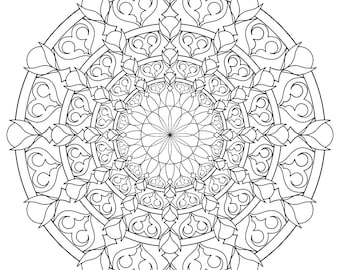 Mandala Madness Series 2 Book 2. Printable Mandala Art, Coloring Pages, Downloadable