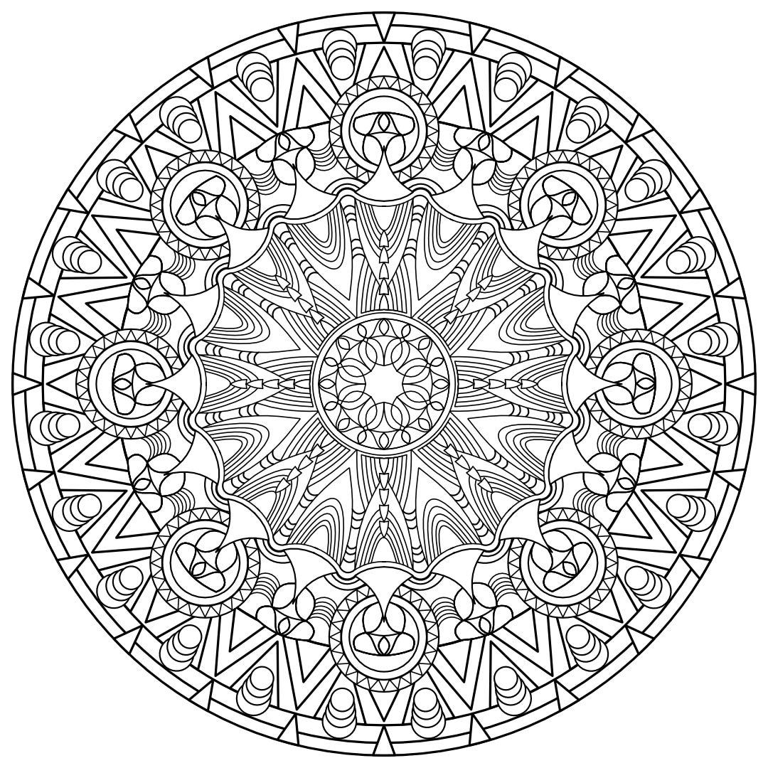 Mandalas para colorear adultos Fondo negro: Geométrico mandalas, flor  mandalas, intrincado mandalas y más mandalas (Paperback) 