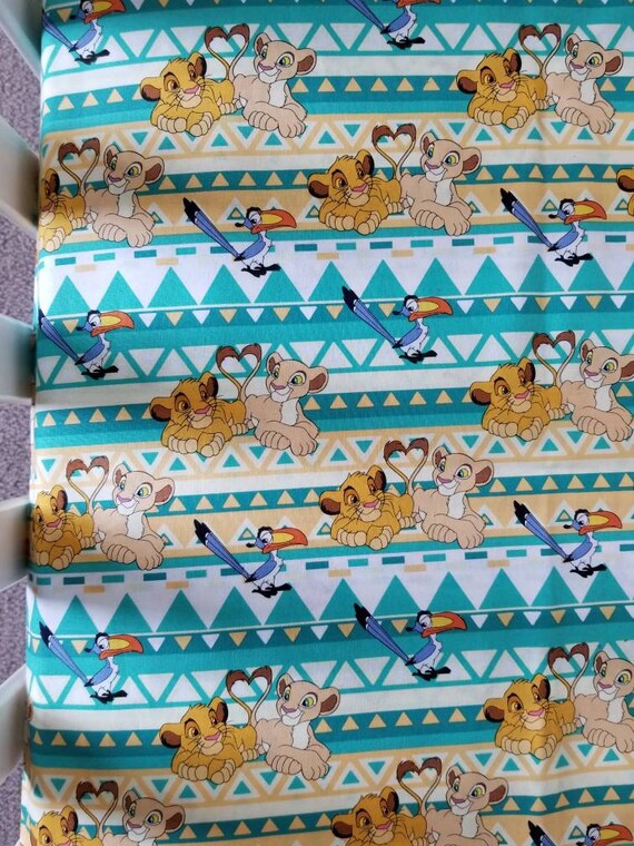 Disney The Lion King Crib Toddler Bed Bedding The Lion King Crib Sheet