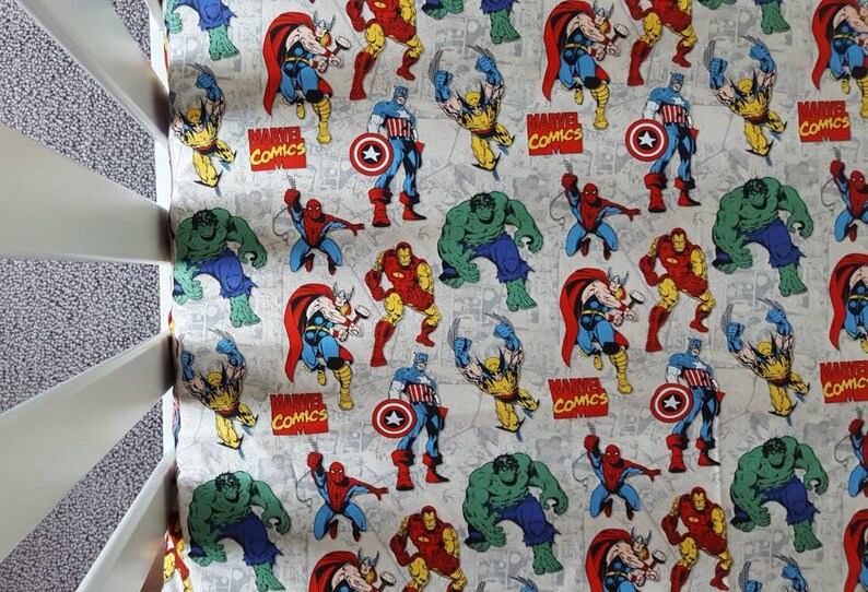 avengers crib sheet