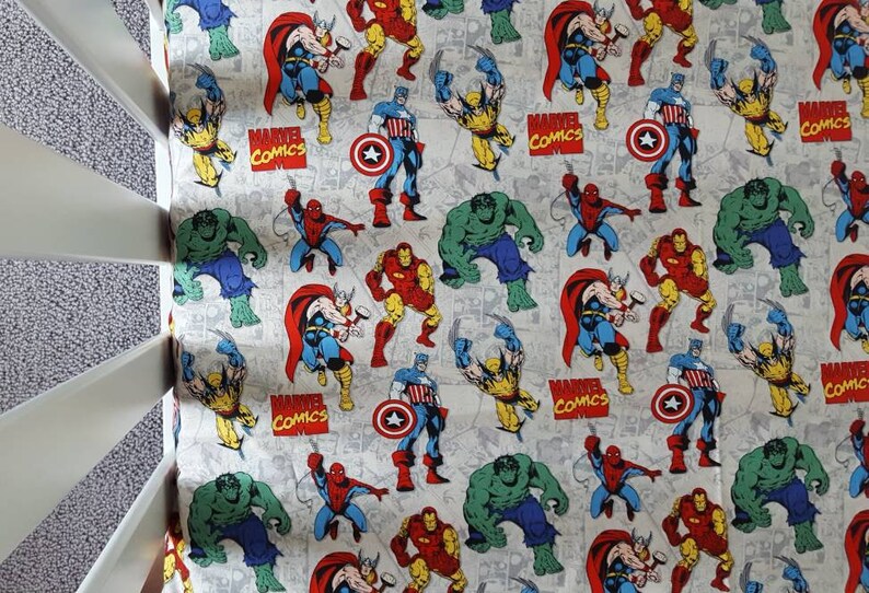 marvel crib bedding