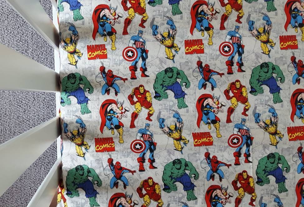 avengers crib sheet