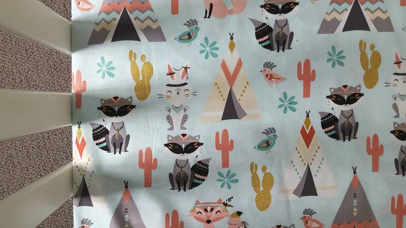 Clearance Boho Crib Toddler Bed Fitted Sheet Tee Pee Crib Etsy