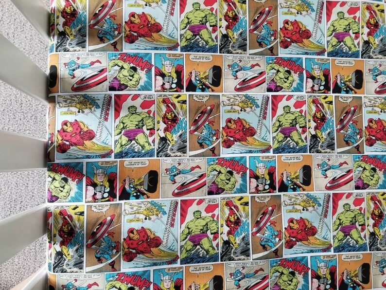 superhero crib sheet