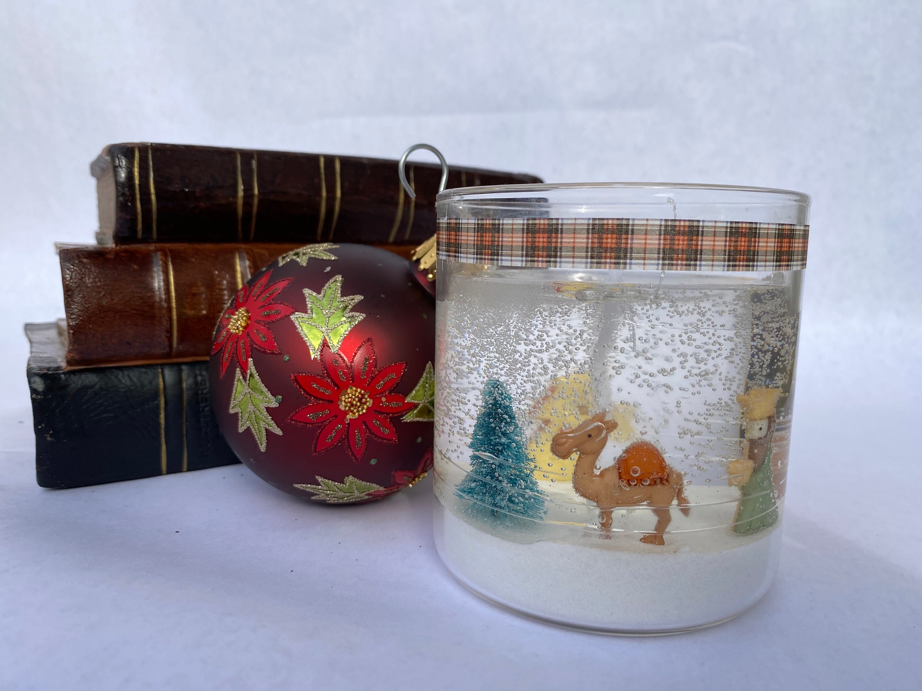 Christmas Gel Candle Snowy Wonderland Etsy