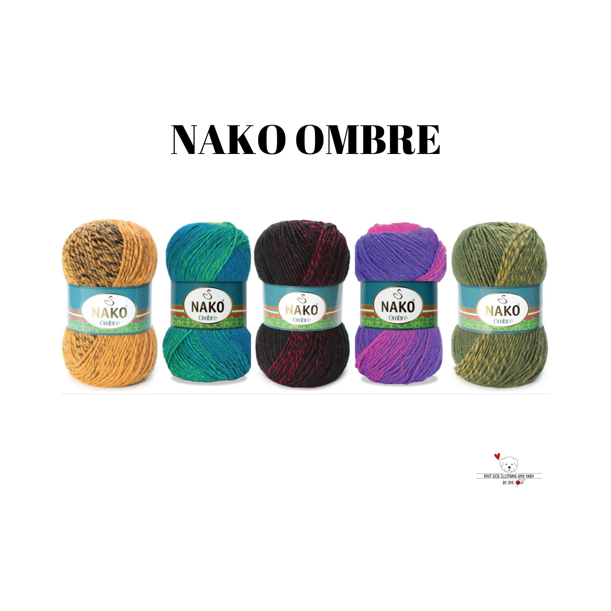Acrylic Yarn Crochet Knitting Ombre Yarn 3.5 Oz, Yarn for  Knitting/Crocheting Scarf Hats Sweaters Blankets (Plateau Red)